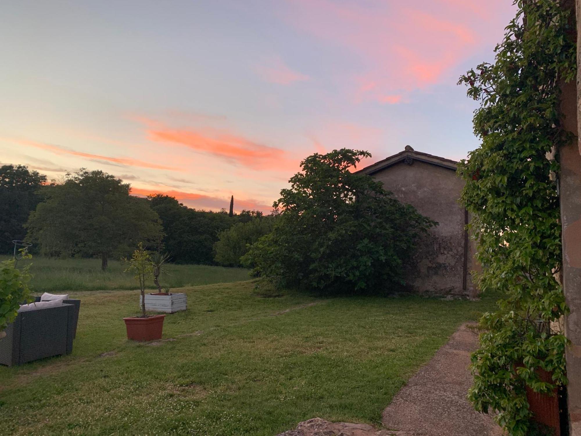 La Canonica Di San Michele Monteriggioni Buitenkant foto