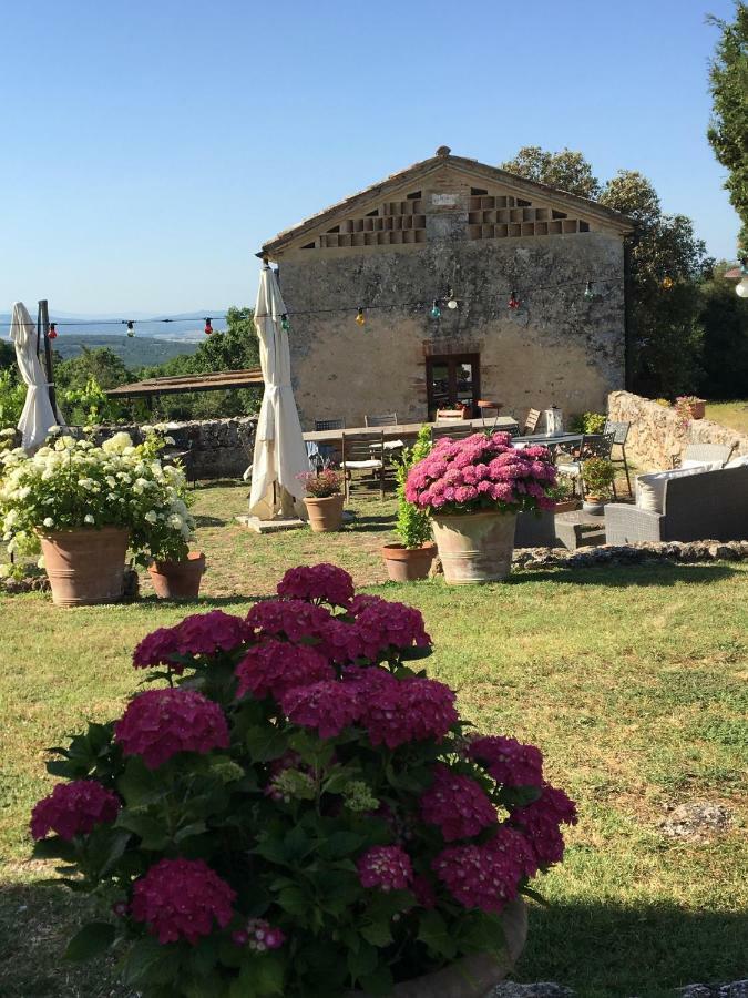 La Canonica Di San Michele Monteriggioni Buitenkant foto